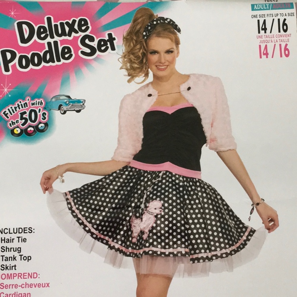Brand new Deluxe Poodle Set - one size fit all